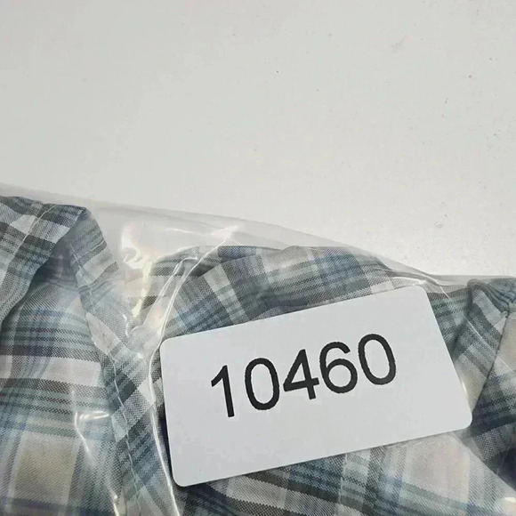 Eddie Bauer Mens Large Plaid Long Sleeve Button-Down Shirt Oudoor - Picture 8 of 8